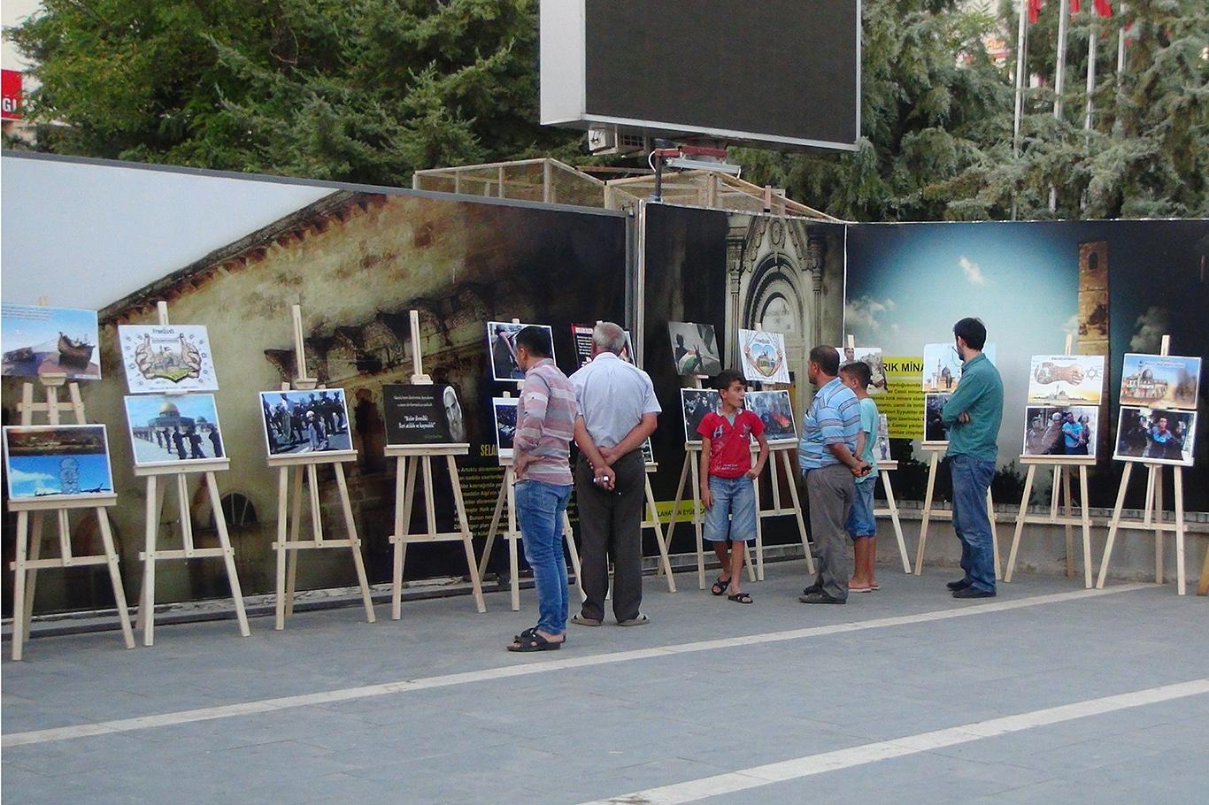 Diyarbakır’da "Kudüs" temalı resim sergisi